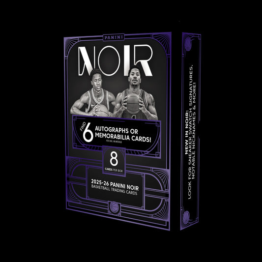 2025-26 Panini Noir Basketball Hobby Box