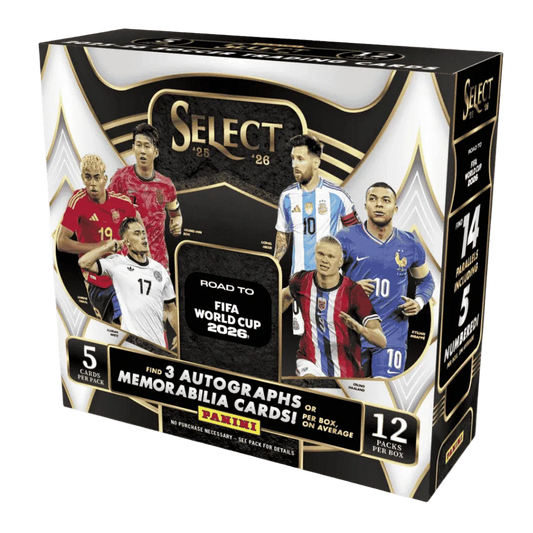 2025-26 Panini Select Road To FIFA World Cup 2026 Soccer Hobby Box