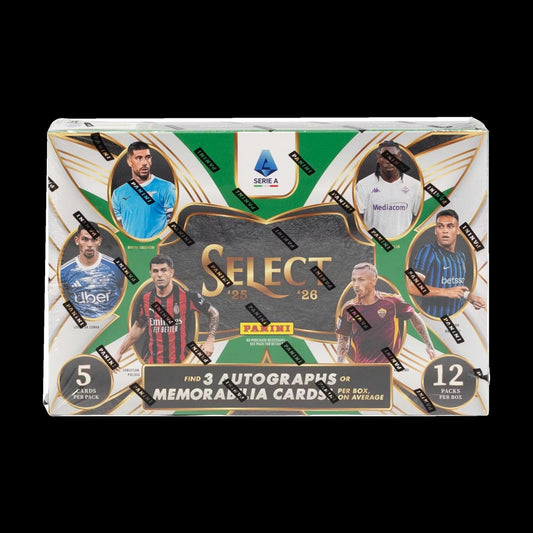 2025-26 Panini Select Serie A Soccer Hobby Box - alternate view