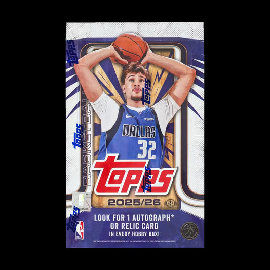 2025-26 Topps Basketball Hobby Box - alternate view