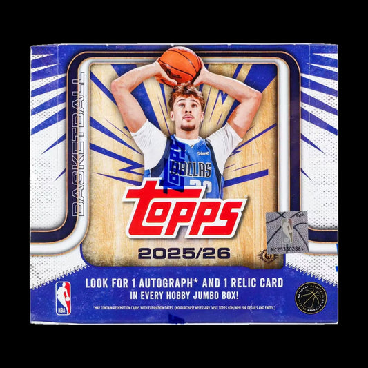 2025-26 Topps Basketball Jumbo Box - alternate view