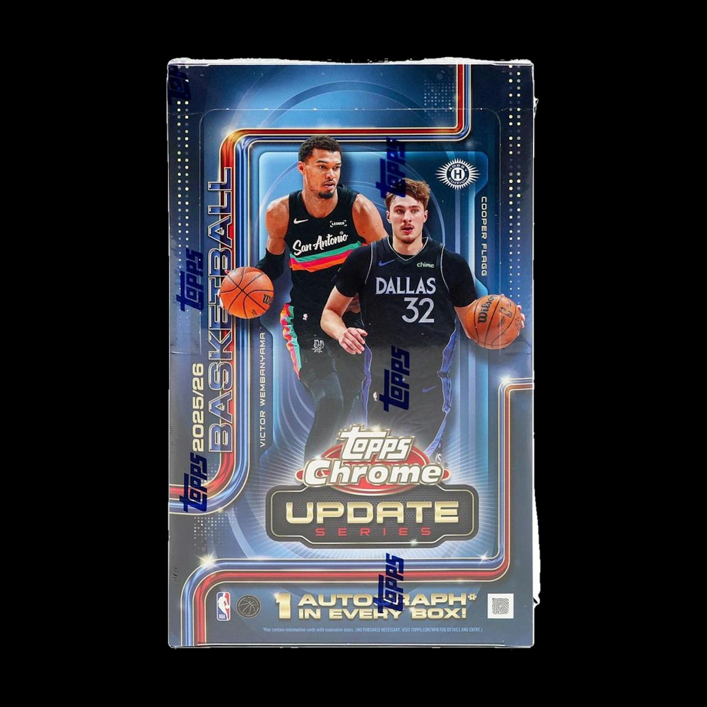 2025-26 Topps Chrome Update Series Basketball Hobby Box