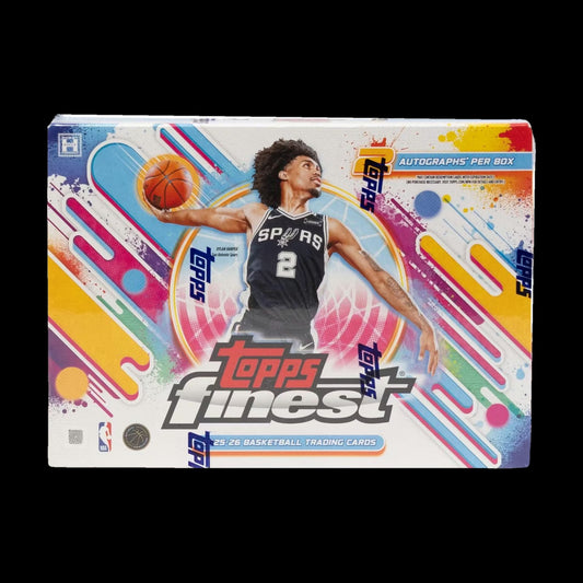 2025-26 Topps Finest Basketball Hobby Box - alternate view