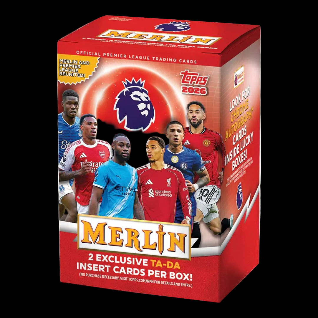 2025-26 Topps Merlin English Premier League Soccer Blaster Box