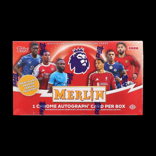 2025/26 Topps Merlin Premier League EPL Soccer Hobby Box - alternate view