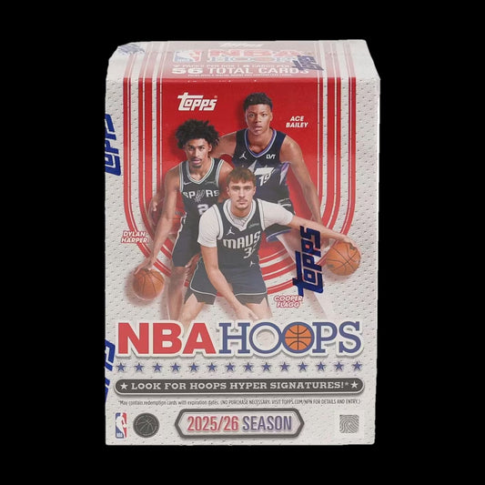 2025-26 Topps NBA Hoops Basketball Blaster Box - alternate view