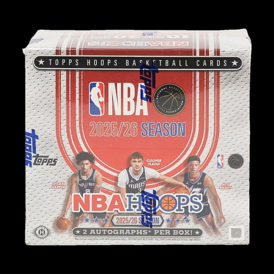 2025-26 Topps NBA Hoops Basketball Jumbo Box - alternate view