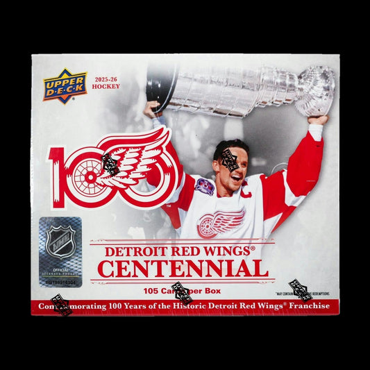 2025-26 Upper Deck Detroit Red Wings Centennial Hockey Box Set - alternate view