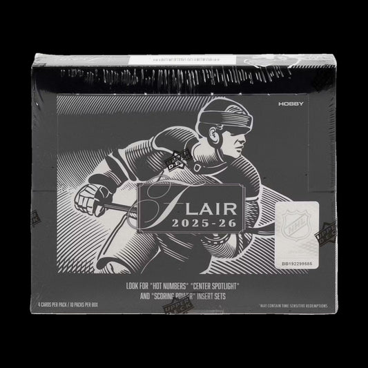 2025-26 Upper Deck Flair Hockey Hobby Box - alternate view