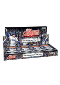 A 2025 Topps Stadium Club baseball hobby box featuring Freddie Freeman on the packaging.