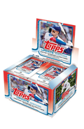 A 2025 Topps Update Series Baseball jumbo hobby box featuring Chicago Cubs branding.