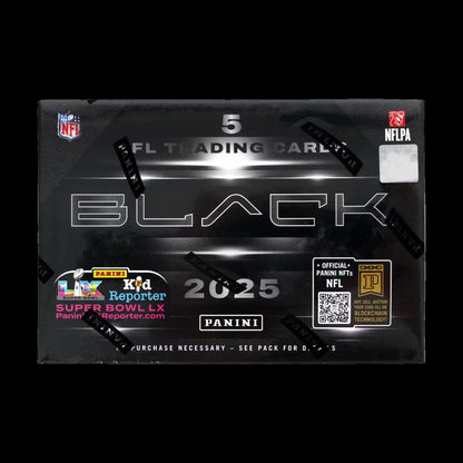 2025 Panini Black Football Hobby Box - alternate view