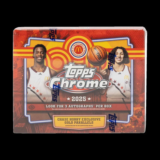 2025 Topps Chrome Basketball McDonald's All American Hobby Box - alternate view