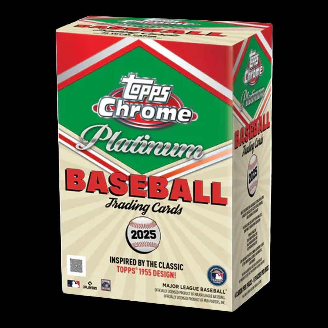 2025 Topps Chrome Platinum Anniversary Baseball Blaster Box