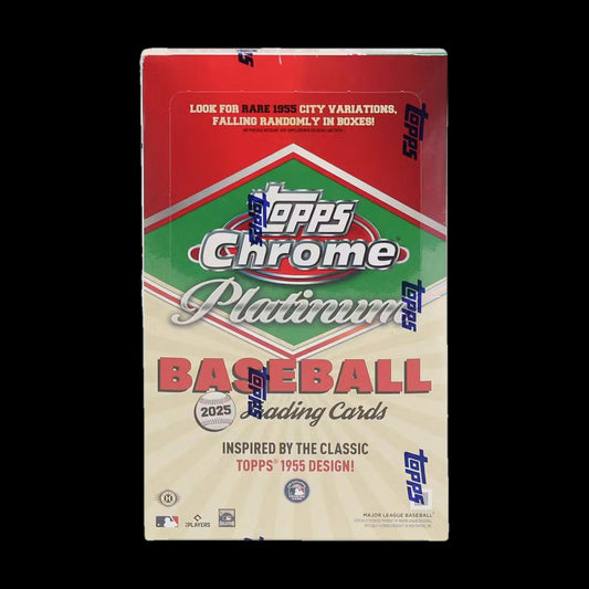 2025 Topps Chrome Platinum Anniversary Baseball Hobby Box - alternate view