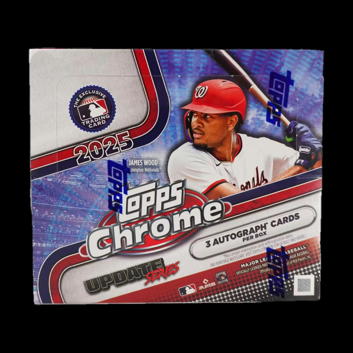 2025 Topps Chrome Update series Baseball Jumbo Box - alternate view