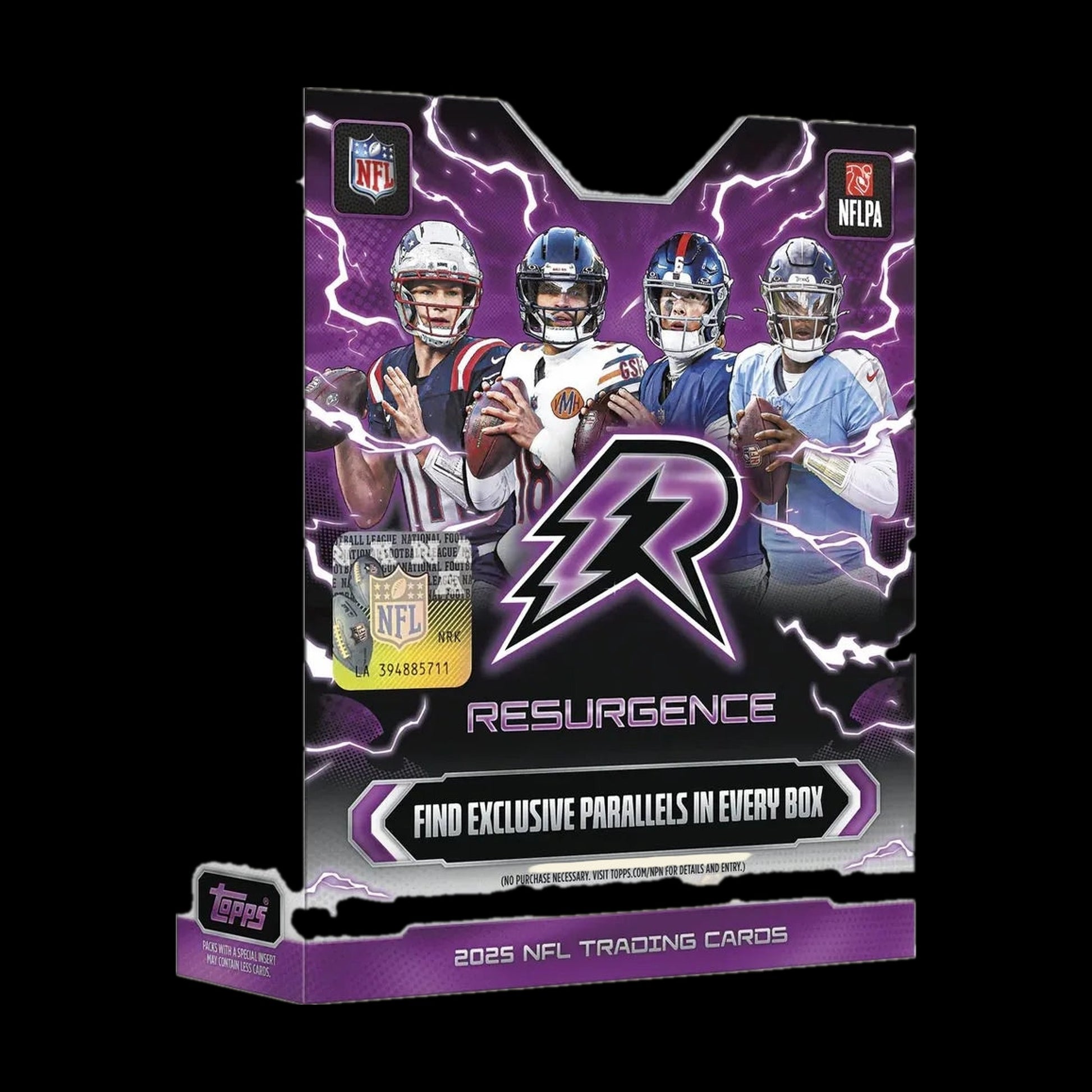 2025 Topps Resurgence Football Mega Box sealed box