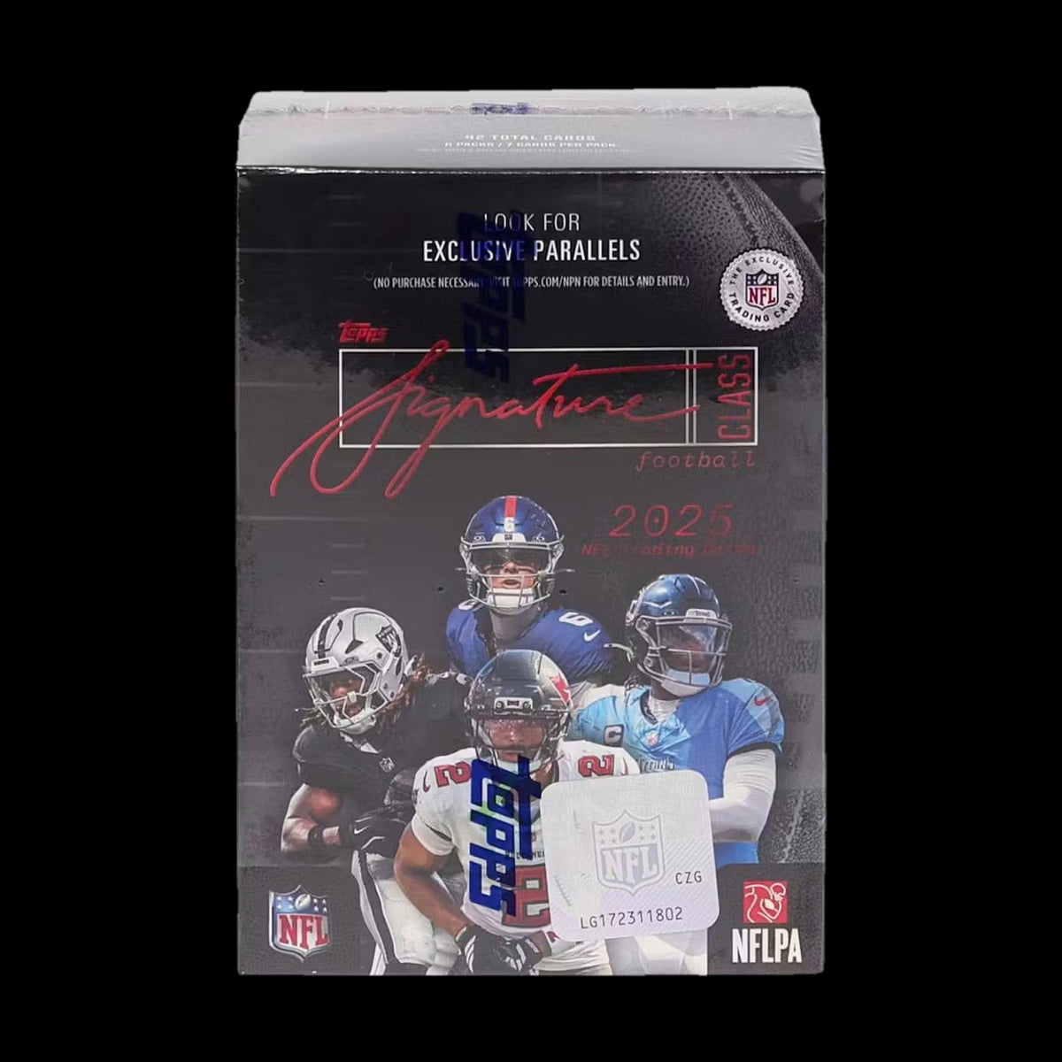 2025 Topps Signature Class Football Blaster Box - alternate view