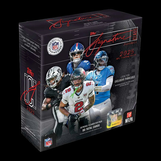 2025 Topps Signature Class Football Mega Box