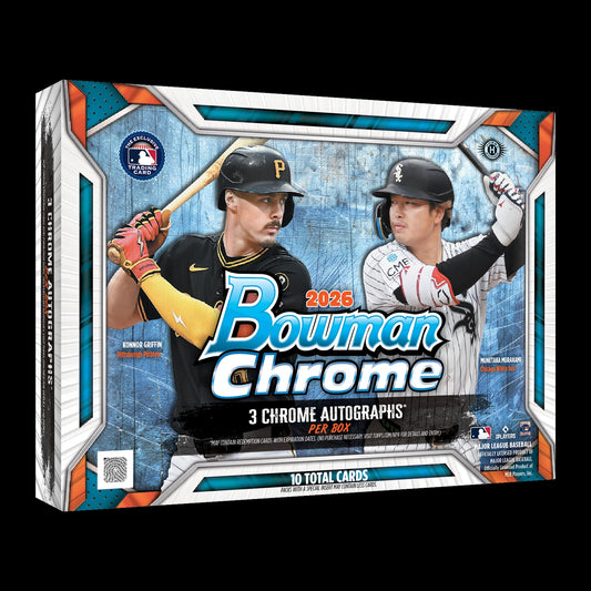 2026 Bowman Chrome Baseball Breaker's Delight Box - sealed box front
