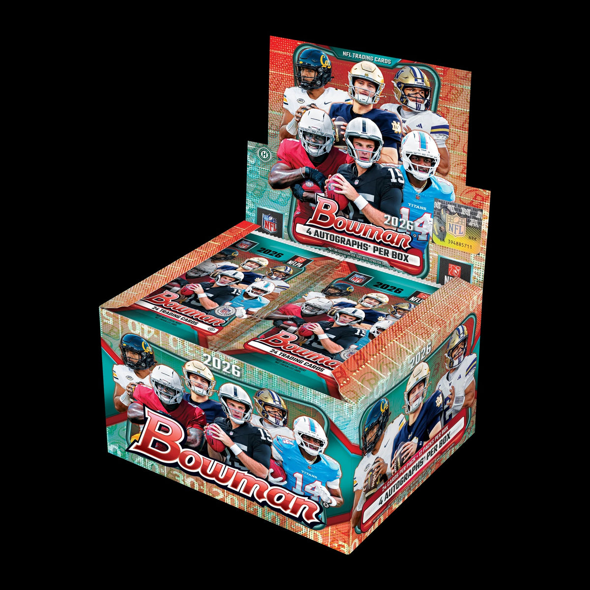 2026 Bowman Football Jumbo Hobby Box