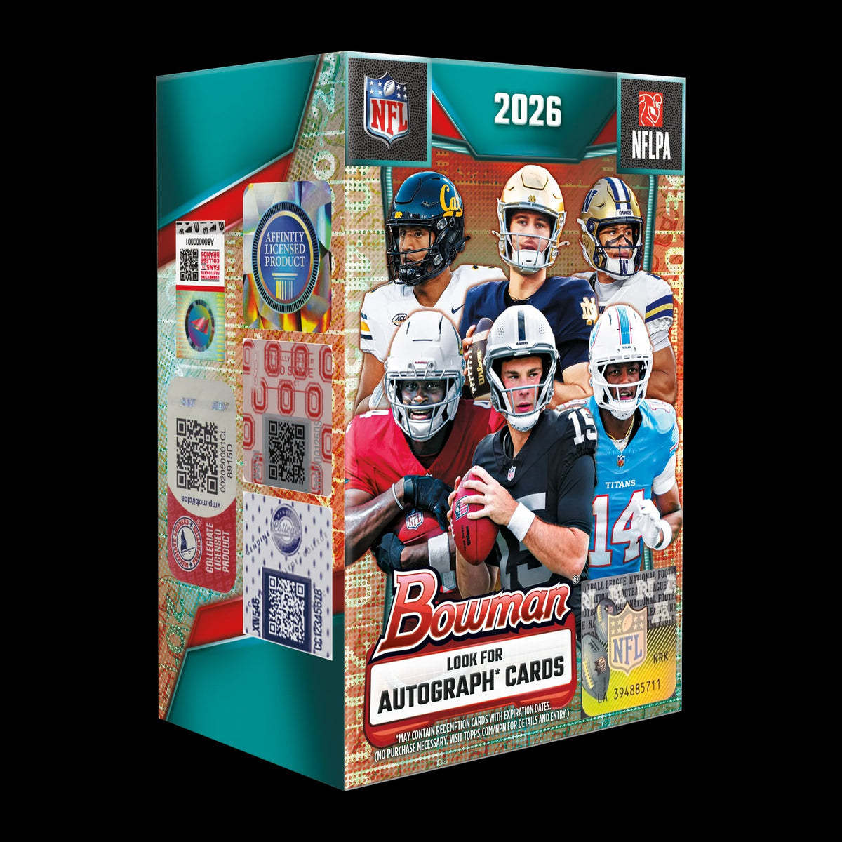 2026 Bowman Football Value Box