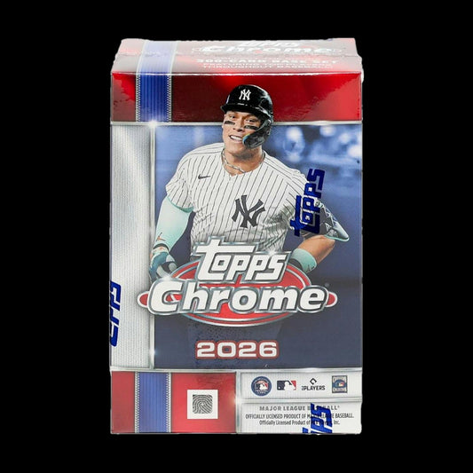 2026 Topps Chrome Baseball Blaster Pack