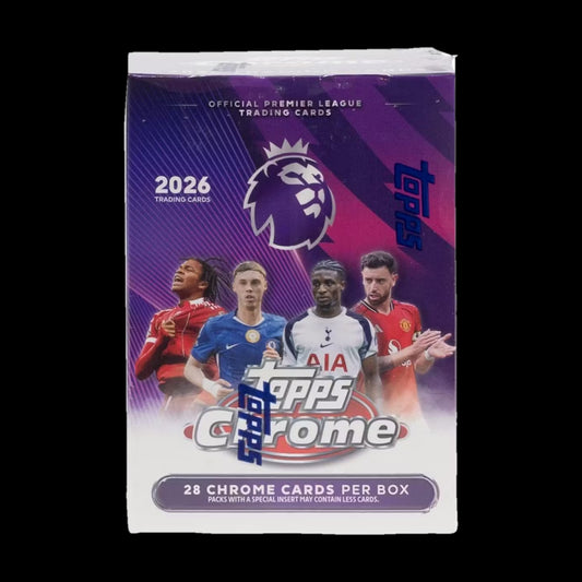 2026 Topps Chrome Premier League Soccer Blaster Box - alternate view