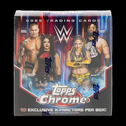 2026 Topps Chrome WWE Mega Box - alternate view