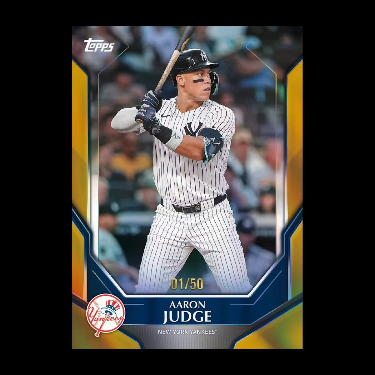 2026 Topps Collector Kit Wave 2 exclusive pack - Aaron Judge Gold parallel /50 (sample card)