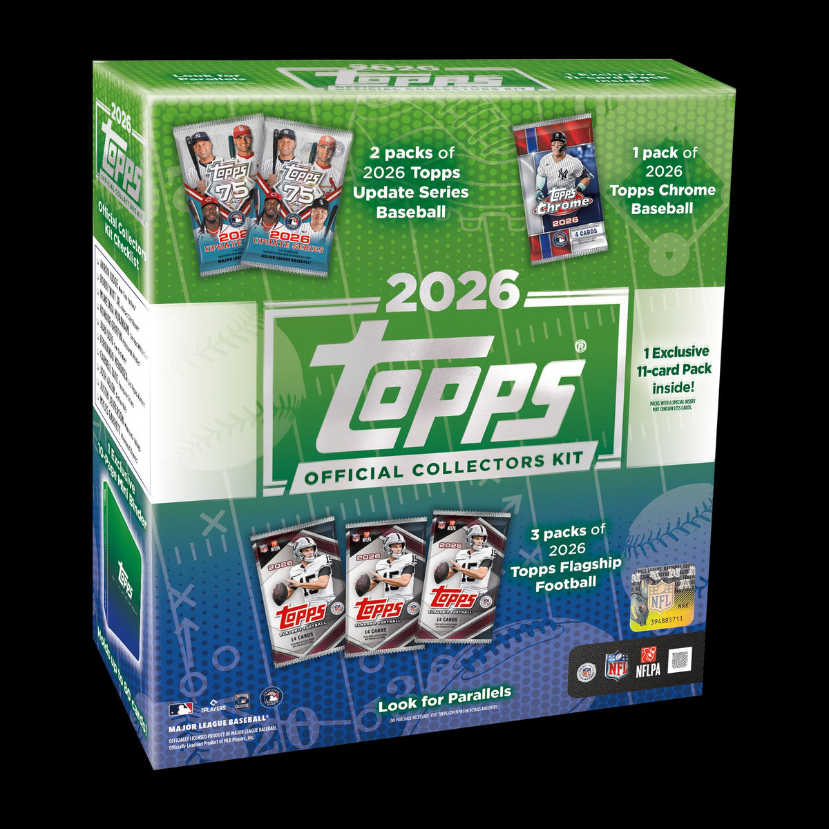 2026 Topps Collector Kit Wave 2 (MLB x NFL) box front