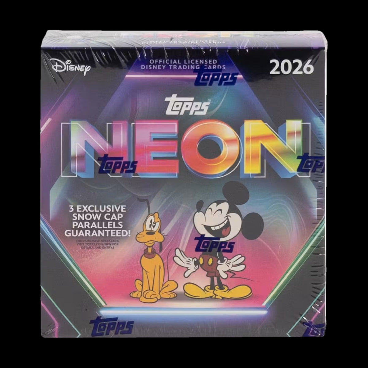 2026 Topps Disney Neon Mega Box - alternate view