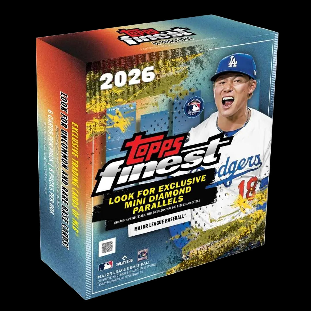2026 Topps Finest Baseball Mega Box