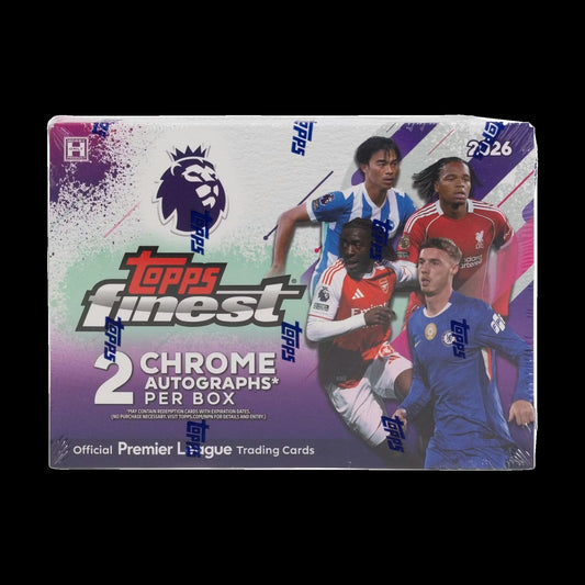 2026 Topps Finest Premier League Soccer Hobby Box - alternate view