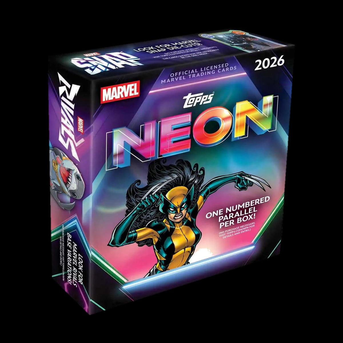 2026 Topps Marvel Neon Mega Box
