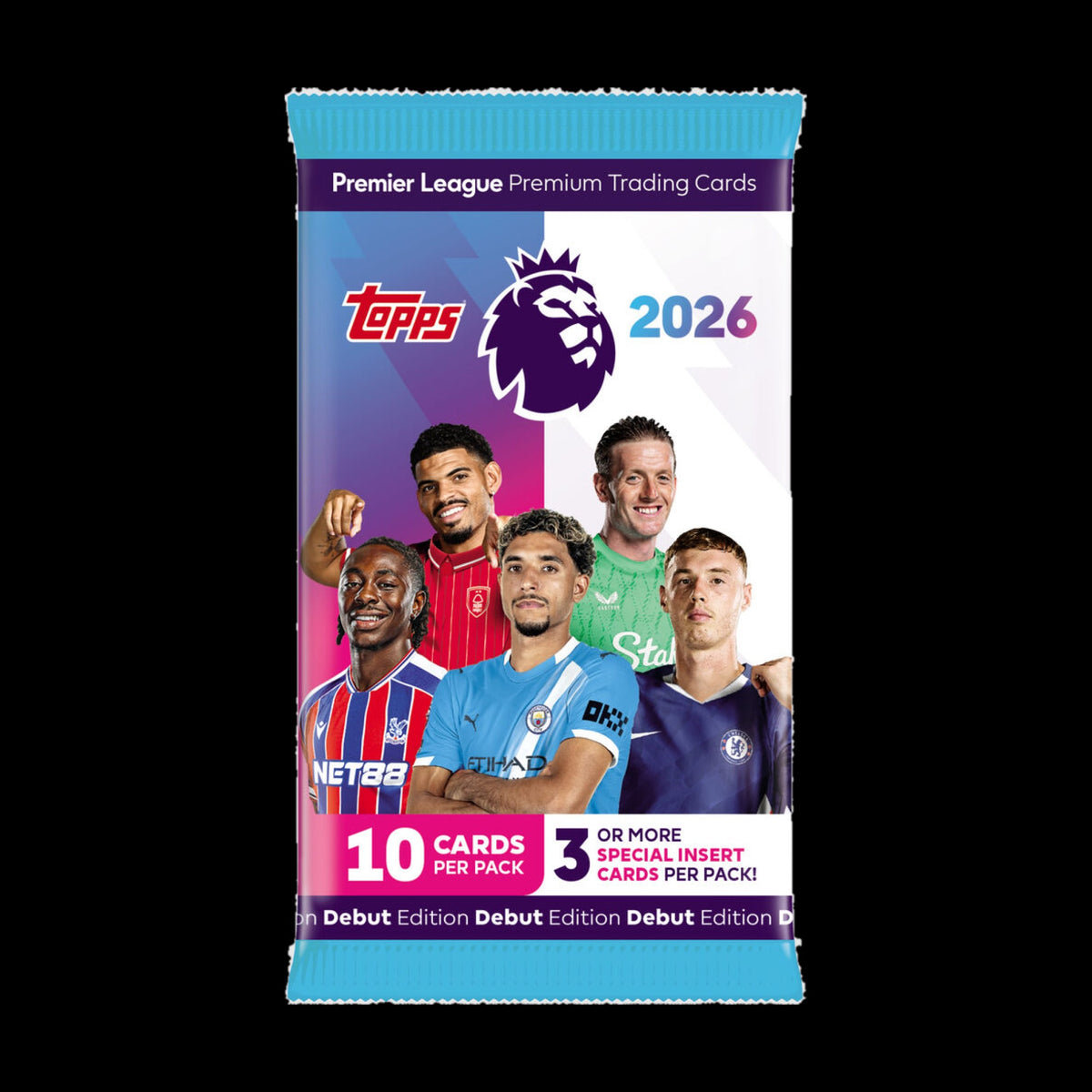 2026 Topps Premier League Debut Edition Soccer Tin Pack