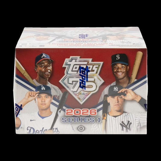 2026 Topps Series 1 Baseball Jumbo box - alternate view