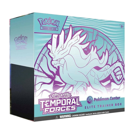 Pokemon Temporal Forces Pokemon Center Elite Trainer Box (SV05) ETB - Walking Wake
