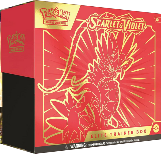 Pokemon Scarlet and Violet Elite Trainer Box (SV01) ETB - Koraidon