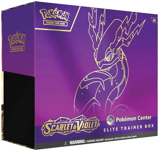 Pokemon Scarlet and Violet Pokemon Center Elite Trainer Box (SV01) ETB - Miraidon