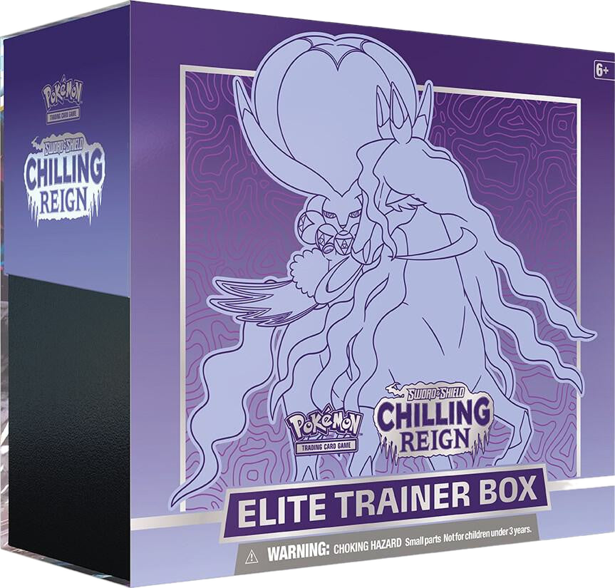 Pokemon Chilling Reign Elite Trainer Box (SWSH06) ETB - Shadow Rider Calyrex