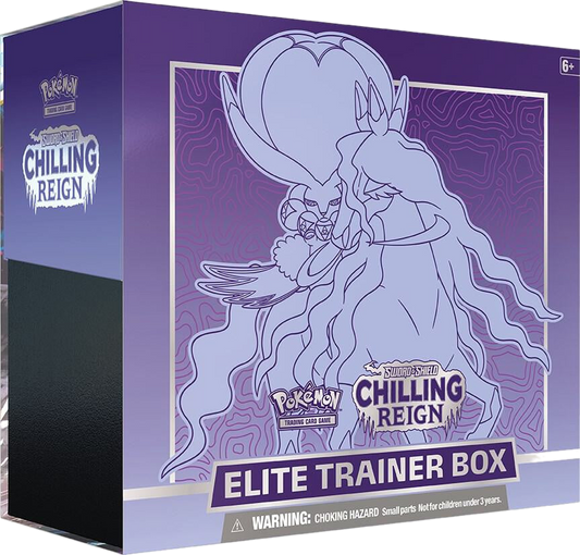 Pokemon Chilling Reign Elite Trainer Box (SWSH06) ETB - Shadow Rider Calyrex