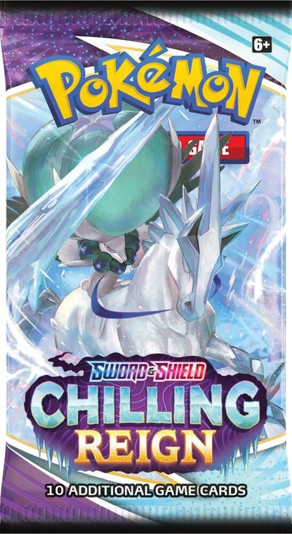 Pokemon Chilling Reign Booster Box (SWSH06) - pack inside