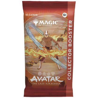 Magic: Avatar: The Last Airbender Collector Booster Box - pack inside