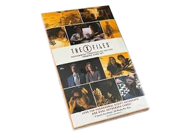 A hobby box of 2025 Upper Deck The X-Files trading cards featuring imagery from the series.