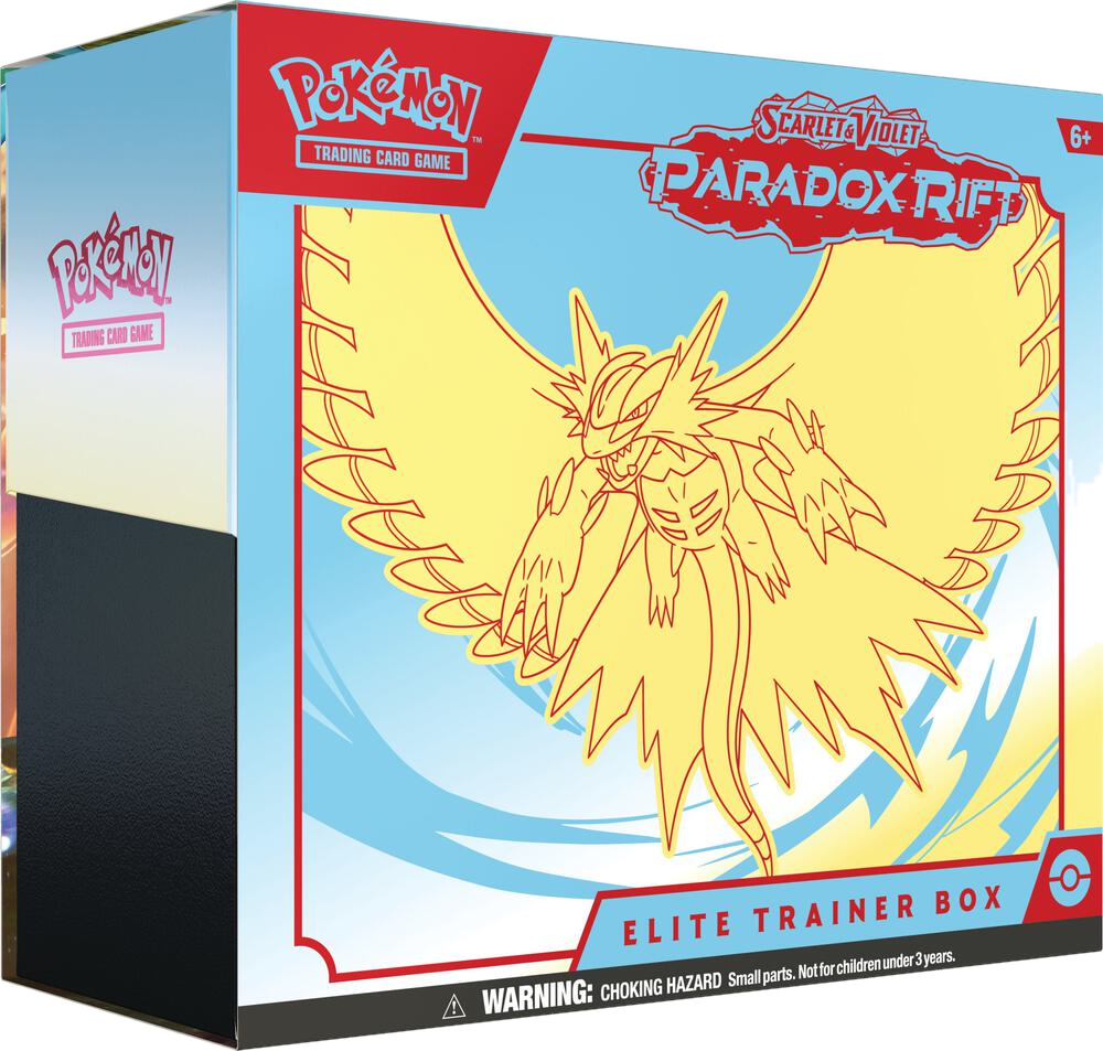 Pokemon Paradox Rift Elite Trainer Box (SV04) ETB - Roaring Moon