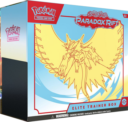Pokemon Paradox Rift Elite Trainer Box (SV04) ETB - Roaring Moon