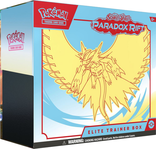 Pokemon Paradox Rift Elite Trainer Box (SV04) ETB - Roaring Moon
