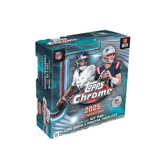 2025 Topps Chrome Football Mega Box