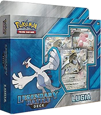 A Pokemon Legendary Battle Deck featuring Lugia in its original packaging.